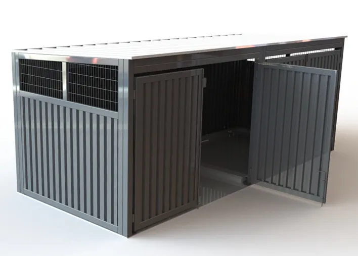FCP Single Dumpster Enclosures Slider Image